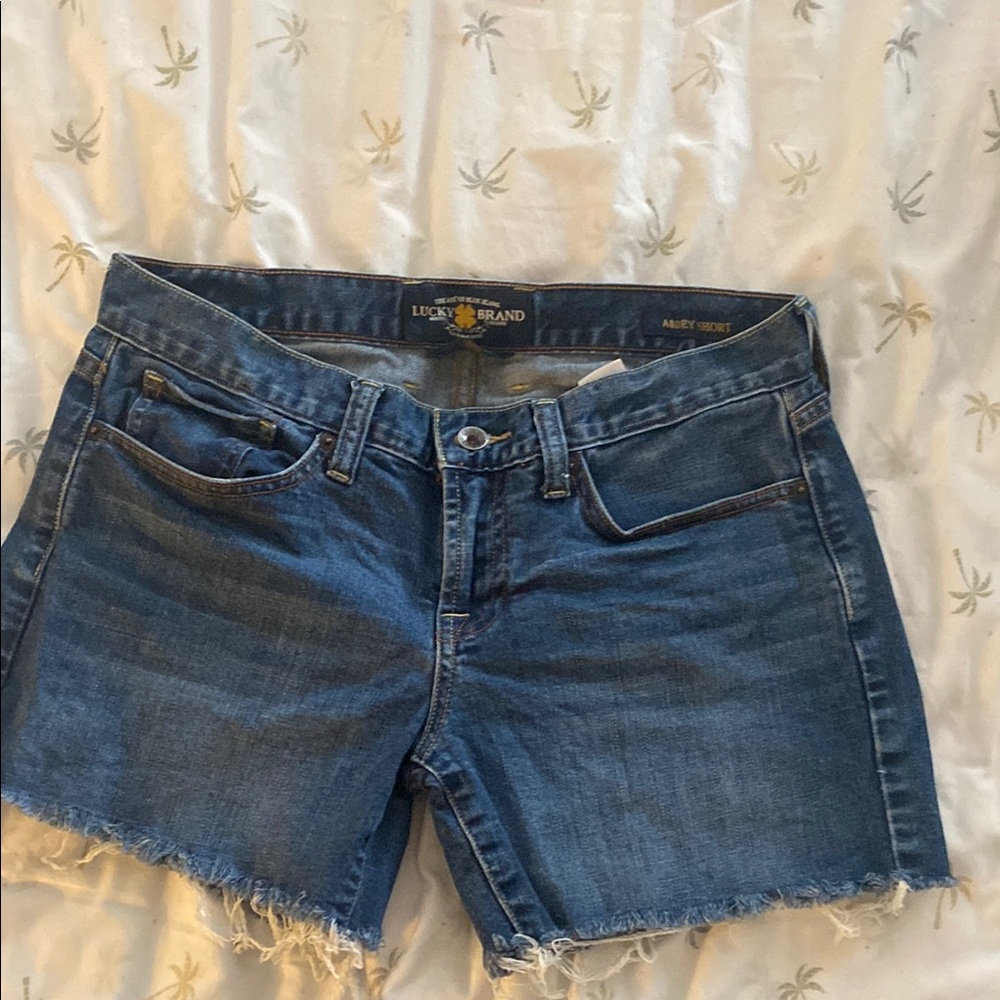 Lucky Brand Denim Cutoff Shorts, Abbey Short 4/27